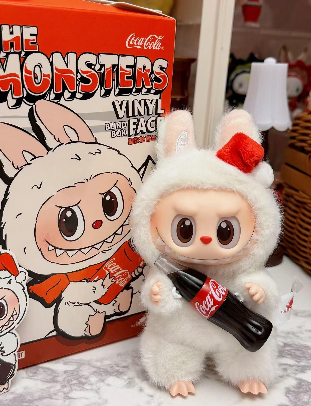 THE MONSTERS Coca-Cola Series Vinyl Face Blind Box Keychain Collectible