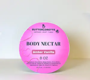 Body Nectar - 8oz Unwhipped Solid Body Butter for Glow