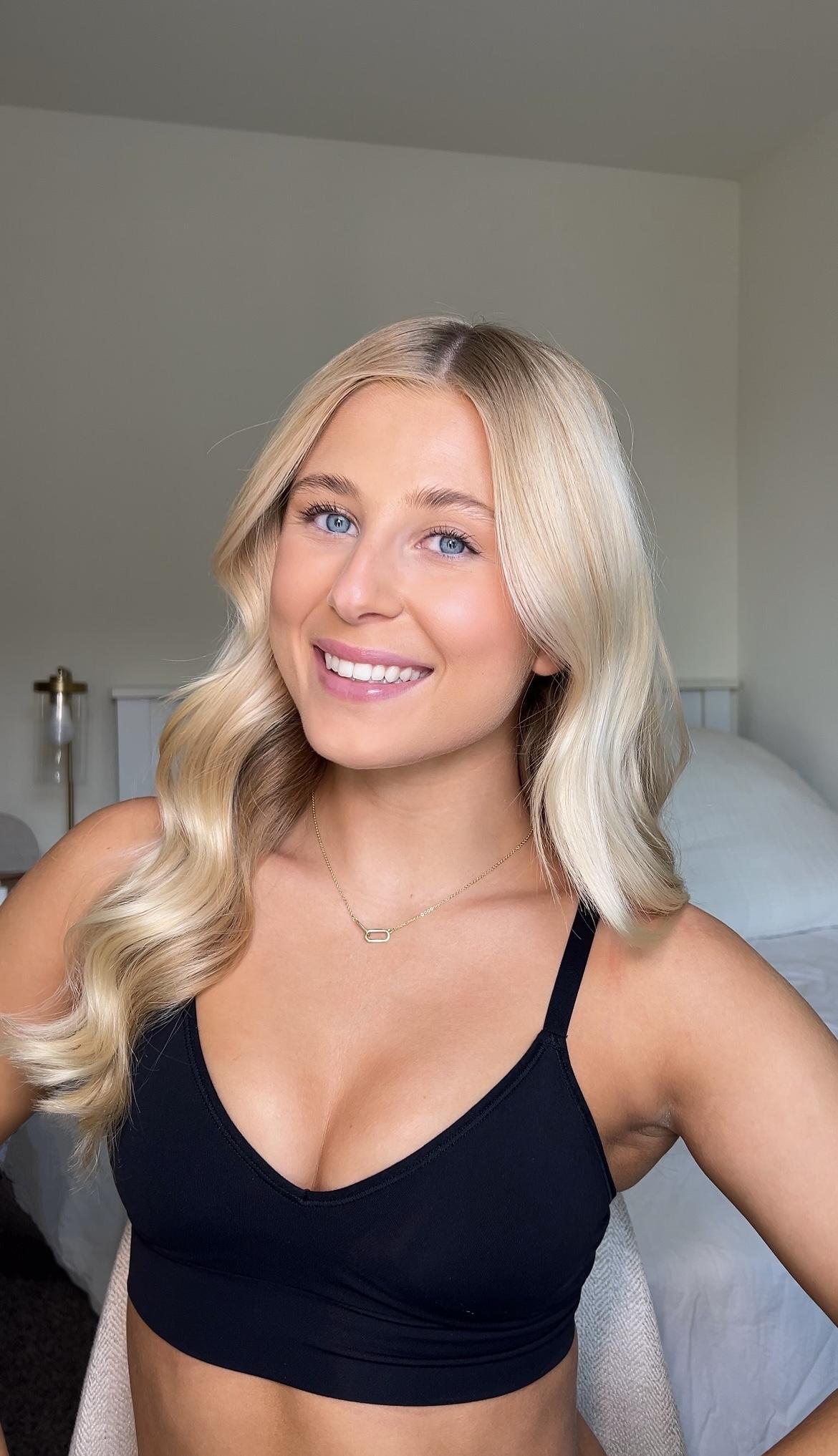 Underoutfit The Neckline Pullover Bralette - Lightweight Soft Bralette with Adjustable Strap for Comfortable Support