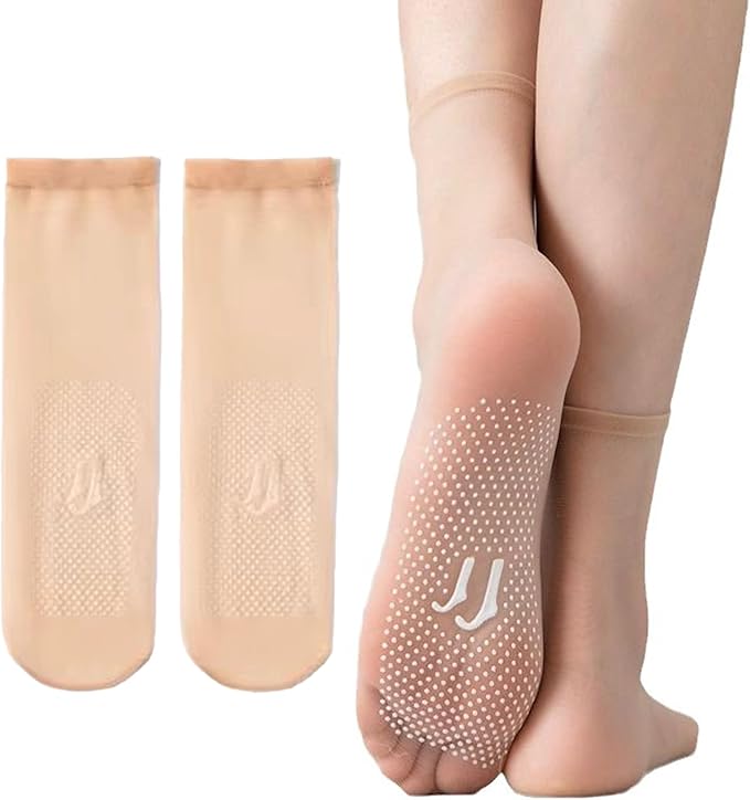 10-Pair Women's Everyday Transparent Ankle Socks, made of nylon, soft and comfortable, with reinforced toe and comfortable cuff. 10-Pair Women's Everyday Transparent Ankle Socks, made of nylon, soft and comfortable, with reinforced toe and comfortable cuff.