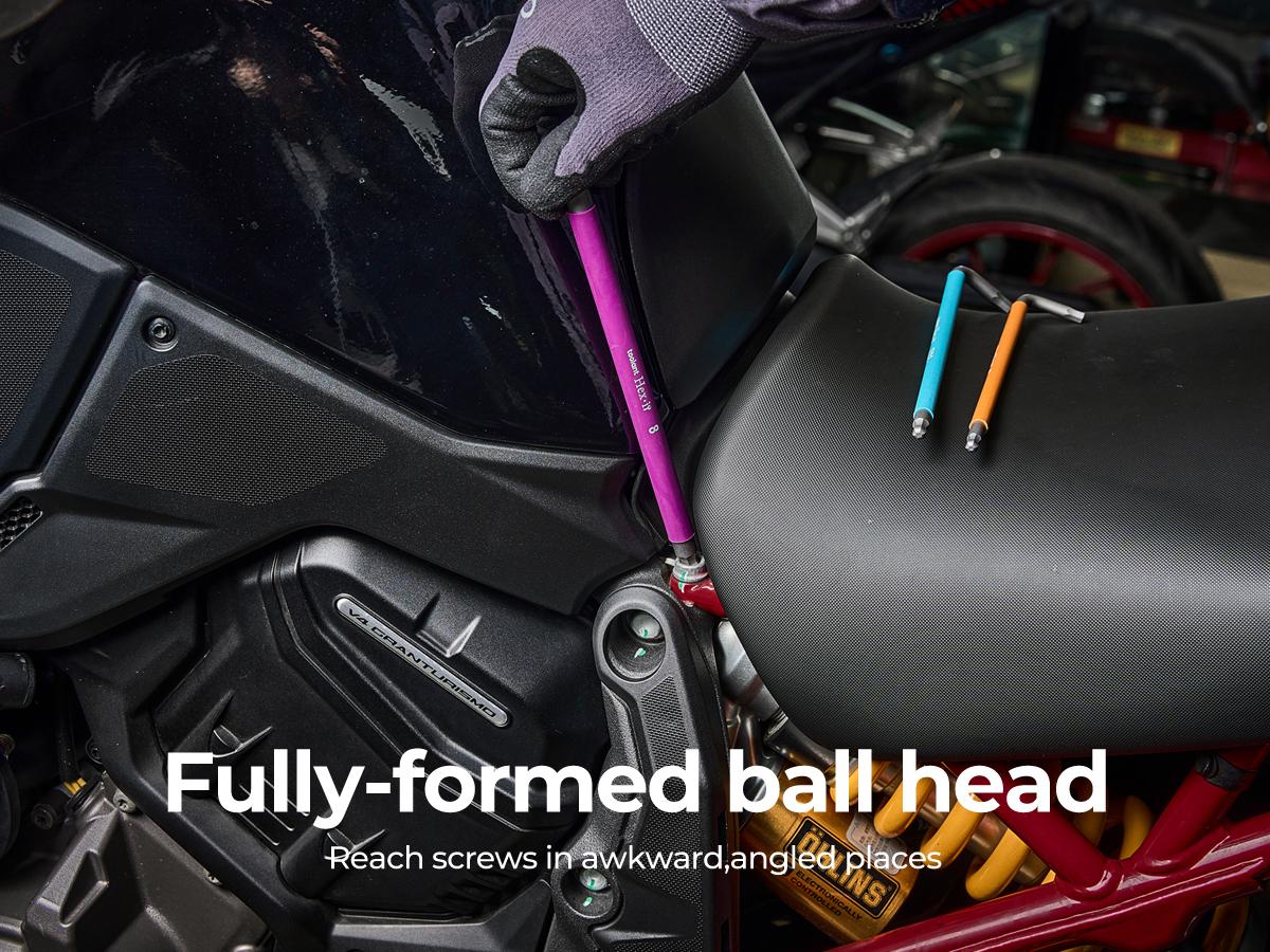 toolant Allen Wrenches Sets 22pcs(Metric&SAE), Extra Long Arm Allen Key Set with Ball End, Unique Patented Design for Magnetizing and Demagnetizing