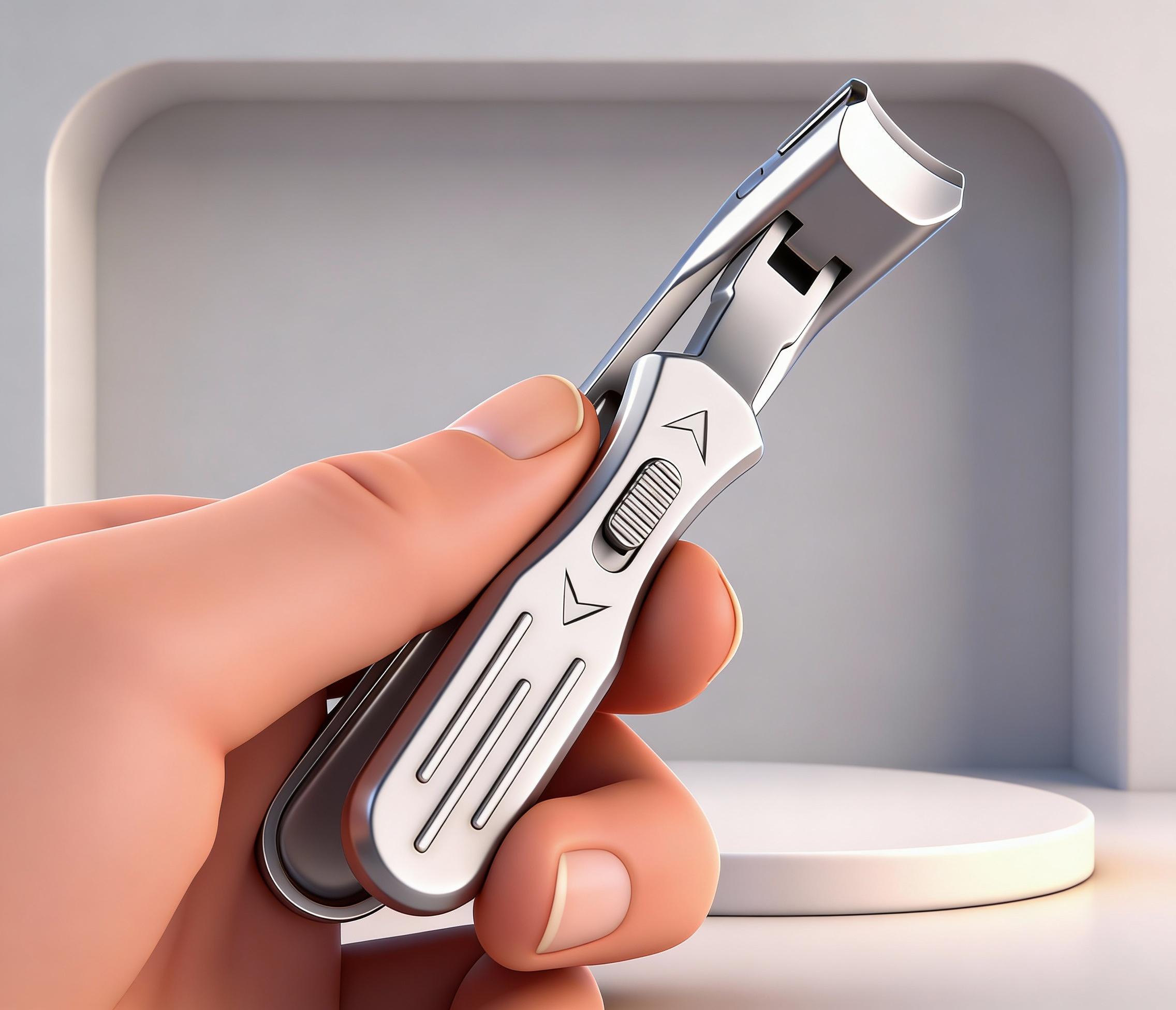 Thick Toenail Clippers for Seniors, Upgraded Version with Wide Opening Large Angle Nail Clipper, Durable and Sharp, Suitable for Thick Finger and Toenails