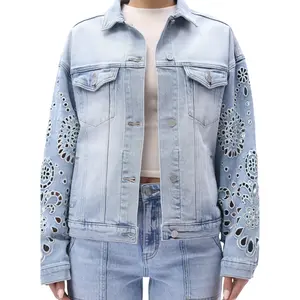 Riviera Cutout Denim Jacket