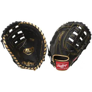 Rawlings R9 Series 12 1/2" First Base Mitt R9FM18BG Custom Broken In Game Ready