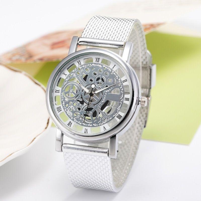 Metal quartz watch