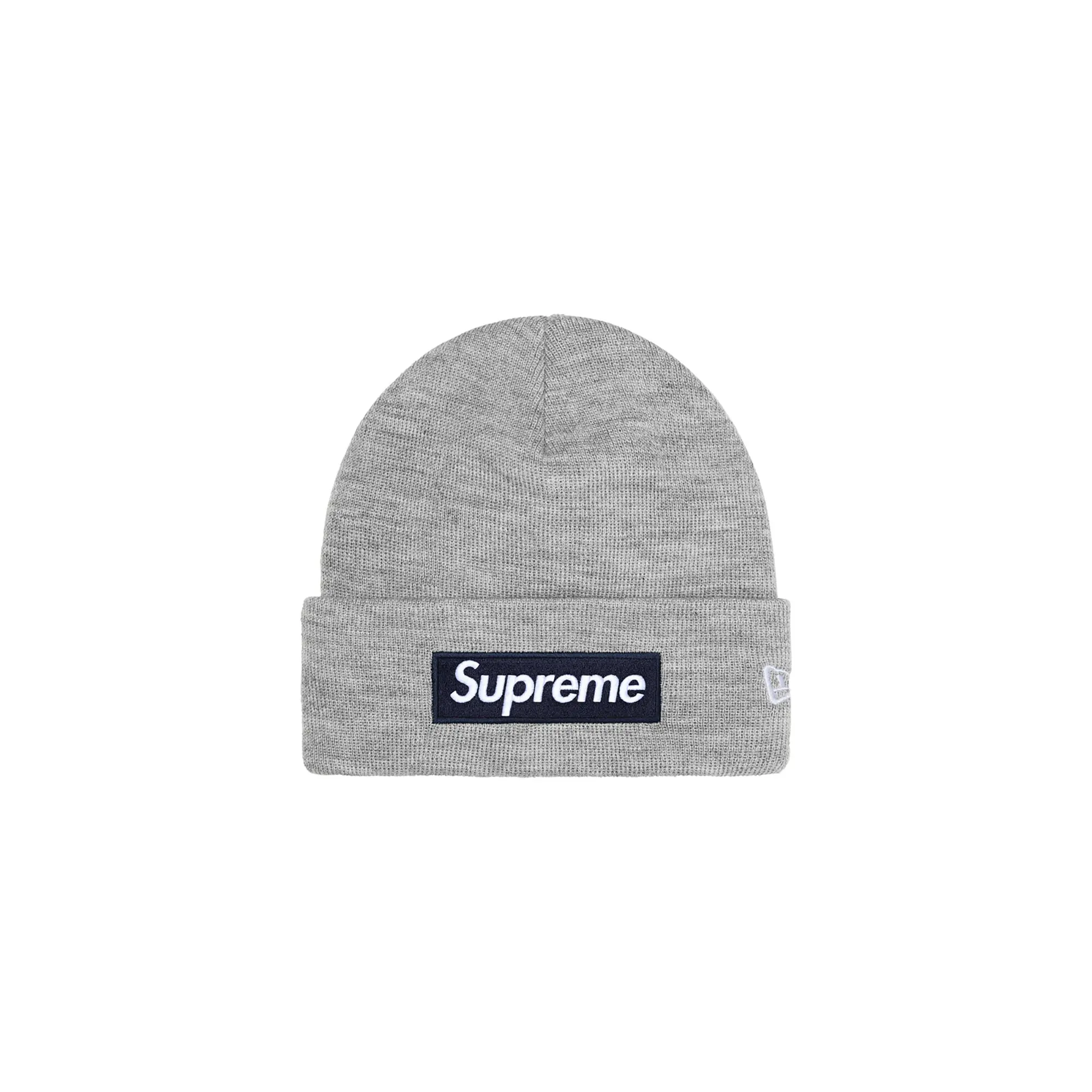 New Era® Box Logo Beanie "FW25 - Heather Grey" SU26711