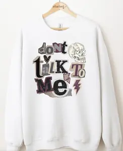 Don't Talk To Me Ransom Graphic Top