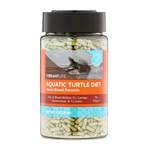 Vibrant Life Aquatic Turtle Diet, Insect-Based Pellets, 3 oz Vibrant Life Aquatic Turtle Diet, Insect-Based Pellets, 3 oz