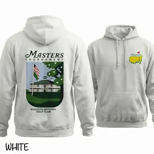 Masters Golf Tournament Fan Hoodie 2025, Augusta Style Golf Lover Sweatshirt, Classic Golf Graphic Pullover, Unisex Hoodie Gift For Golf Fans