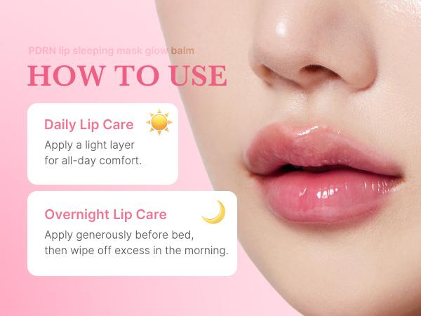 [medicube] PDRN lip sleeping mask glow balm | Salmon PDRN, Collagen, 24-Hour Moisture, Overnight & daily lip care, Korean Skincare
