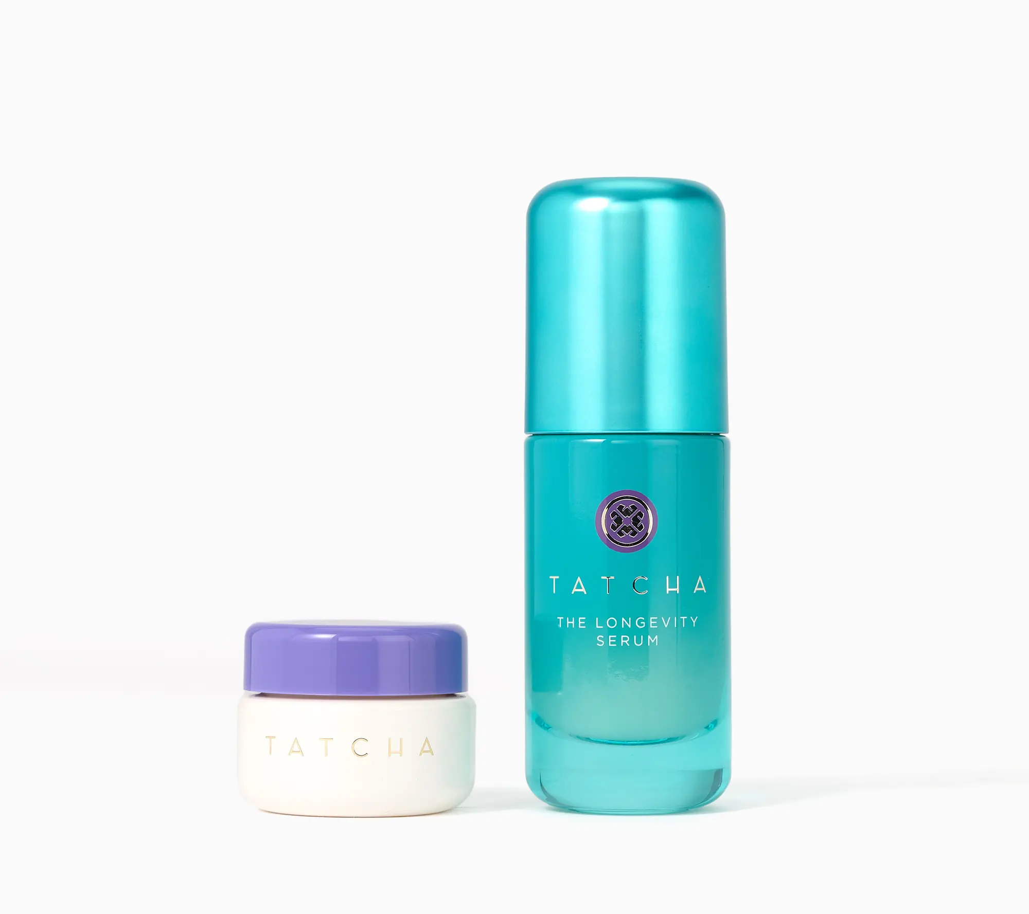 TATCHA Longevity Serum and Travel Ageless Face Cream