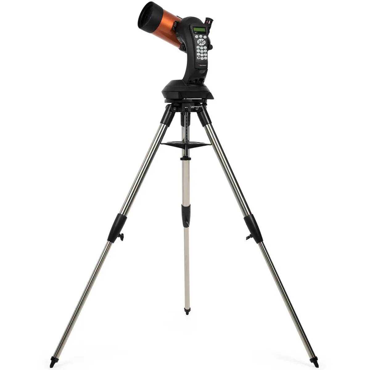 Celestron NexStar 4 SE Maksutov-Cassegrain Computerized Telescope, Orange Tube, with Hand Control for Educational & Office Astronomy Observation