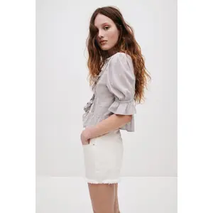 H&M Frayed denim shorts
