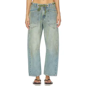 LIONESS Rush Hour Jeans in Stone Blue LIONESS Rush Hour Jeans in Stone Blue