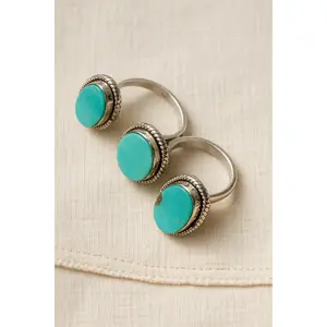 TURQUOISE KNUCKLE RING
