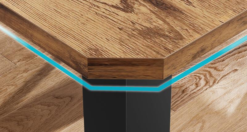 GARVEE Industrial Dining Table for 6-8 People, 78.7" Long Wood Kitchen Table, Rectangle Design Ideal for Dining Room or Meetings, Available in Grey, Retro Brown, and Black & Brown Finishes.