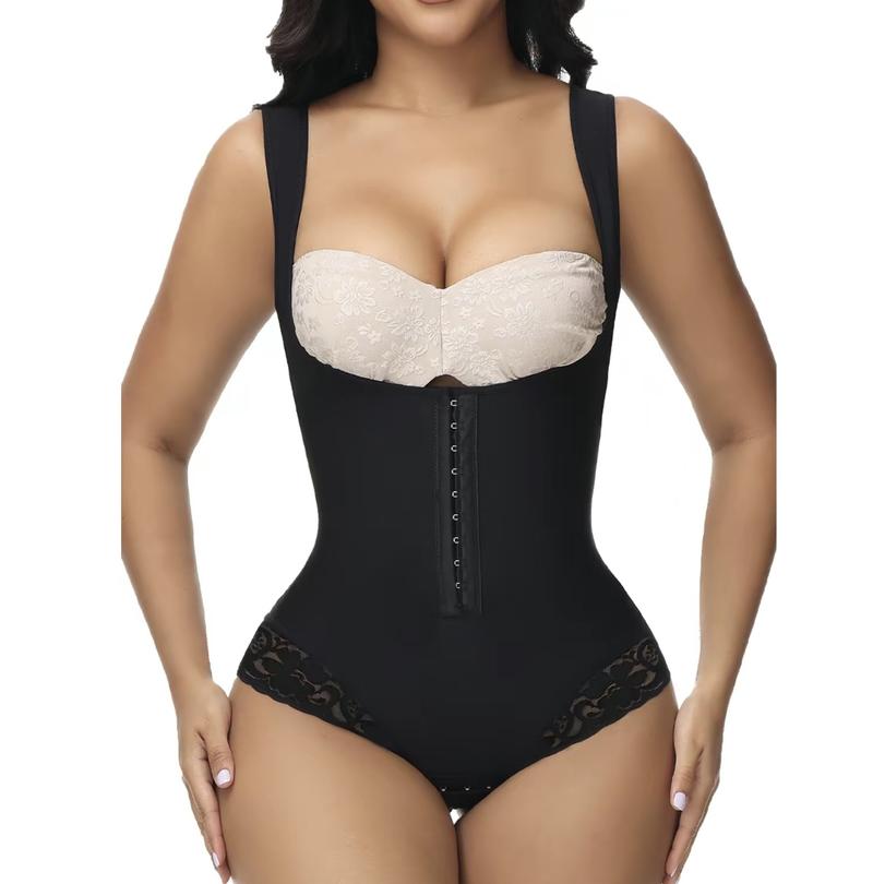 Shapewear Bodysuit for Women Tummy Control Thong Open Bust Shapewear shorts