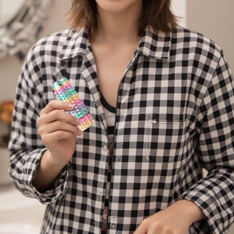 Stim Fidgets Tool for Anxiety Little Ouchies Pain Pocket Fidget Toys for Stress Anxiety Focus, Rotating Keychain