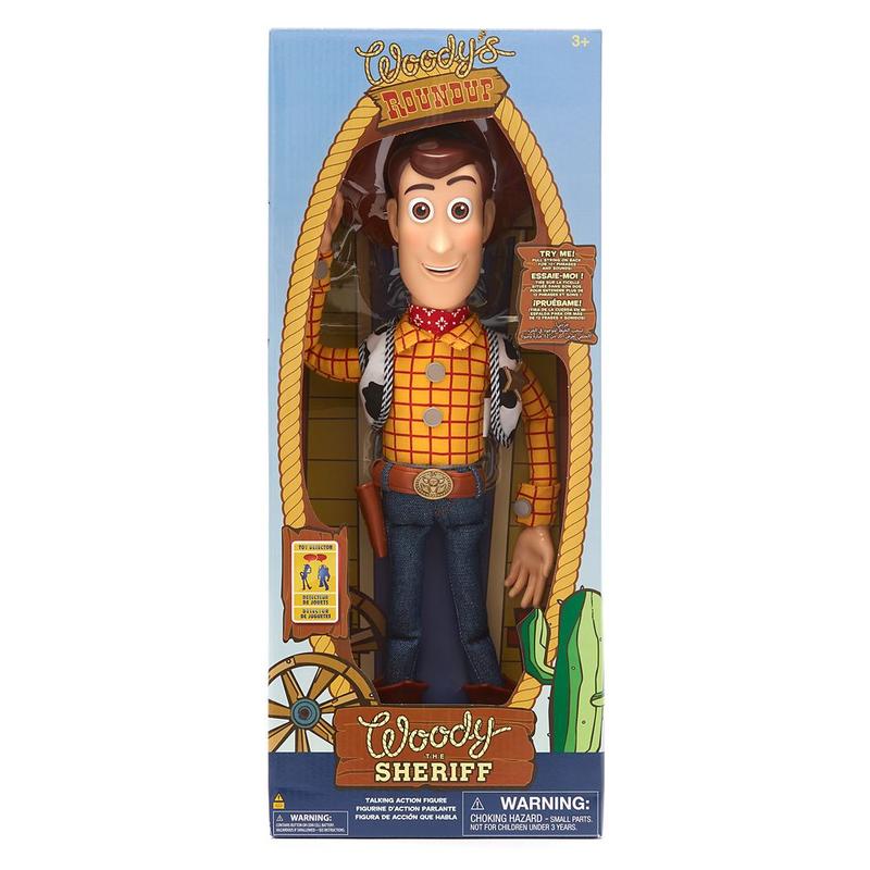 Disney Store Woody Interactive Talking Action Figure – Toy Story – 15''