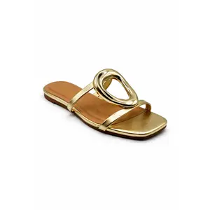 Soda Distant- S Gold Women's Sandal