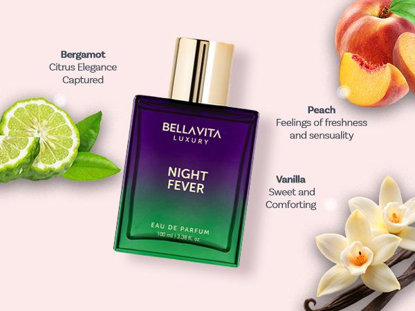 Cold Heat by BellaVita Luxury | Perfume Combo Gift Set | 2×100 ml | Night Fever & Pure Musk | Long Lasting Eau De Parfum | Vegan & Cruelty Free