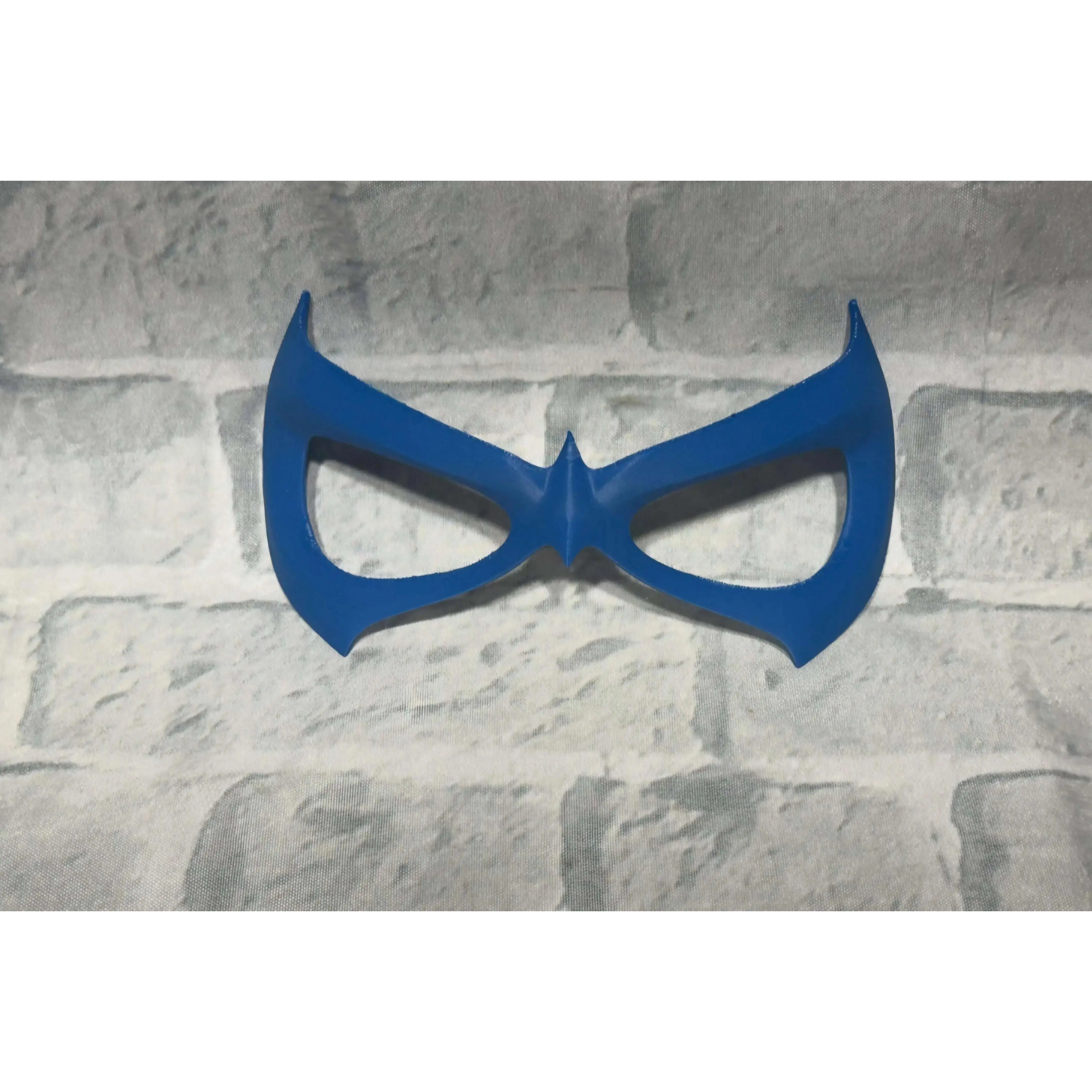 Nightwing Vigilante Cosplay Eye Mask - Unisex Plastic Cool Party Accessory with Custom Color, Reusable Design, Cool Mask, Mask Design