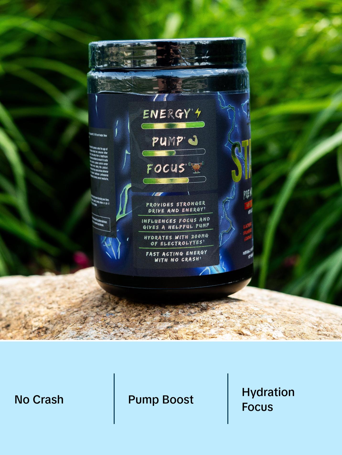 Pump Factor Supplements STATIC pre workout