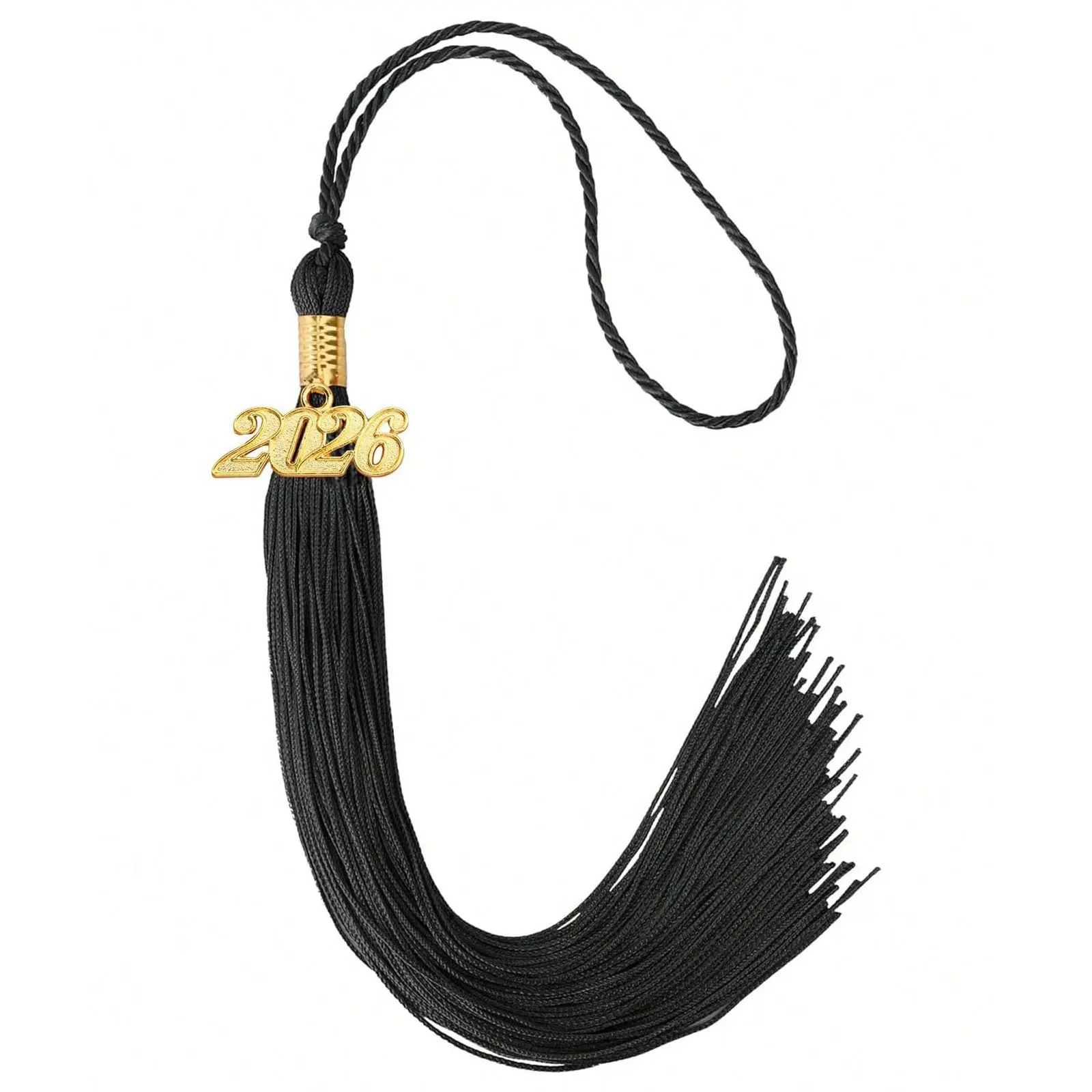2026 Graduation Cap Tassel Set, Tassel Hat Decoration with Pendant Memorial Cord, Versatile Accessory, School Graduation Class Souvenir Gift