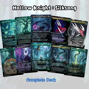 MTG Proxy 100+ Commander Deck – Hollow Knight Silksong Dark Insect Kingdom Theme | Gothic Fantasy EDH Custom Build | Premium Print | Collector Gift