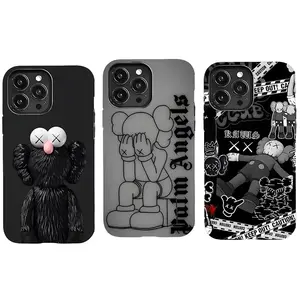 Sitting Kaws Phone Case, Angels Gifts, Suitable for iPhone 17/16/15/14/13/12/11 Pro Max/Plus