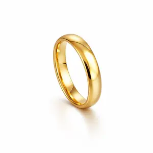 Talia 4MM Gold Band