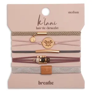 Breathe - Hair Tie Bracelet