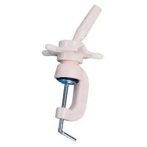 Plastic Wheel-Clamp Holder - White