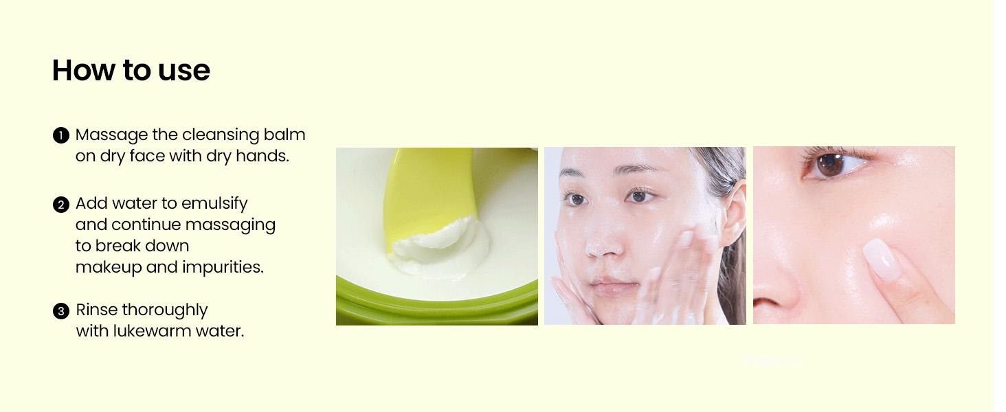[beplain Official] Mung Bean Pore Cleansing Milk Balm 100ml | Hybrid Balm-to-Milk Cleanser for Deep Pore Cleansing Facial Skin Repair Facial Wash