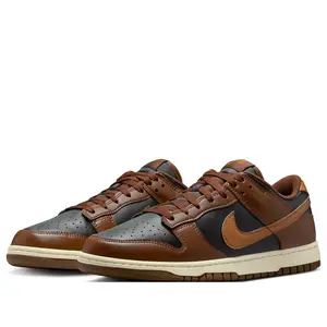 Nike Dunk Low Brown Black Men's HF5441-004 New