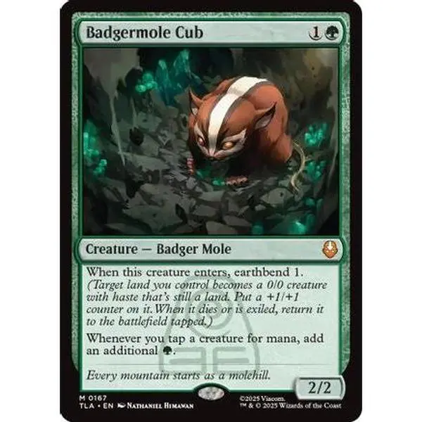 アナグマモグラの仔/Badgermole Cub Badgermole Cub | Avatar: The Last Airbender | Star City Games