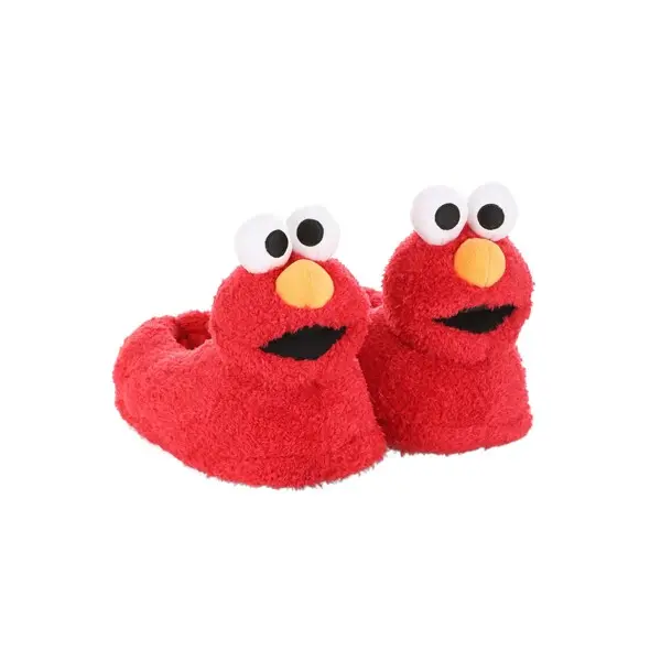 Adult Elmo Plush Slippers, Kindness, Polyester