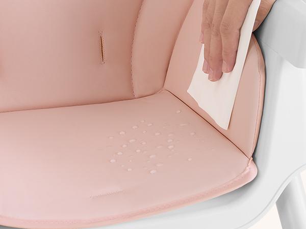 HARPPA 6-in-1 Convertible Baby High Chair, Foldable Highchair with Removable Tray, Baby Feeding Chair With Harness & Storage Basket, Christmas Toddler Gift, Baby Items