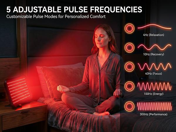 Renergy red light therapy device, detachable panel with stand, suitable for face, back and whole body, used for muscle recovery, fitness, relieving muscle pain and inflammation, improving vision and sleep quality Healthy Alternative