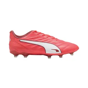 PUMA Womens King Pro Firm GroundArtificial Ground Football Sneakers Shoes - Red