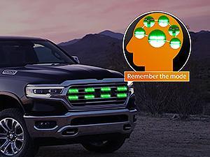 Nilight 8PCS Led Strobe Lights 12LED Green Light 12V 24V Surface Mount Flashing Warning Hazard Beacon Lights Ultra Slim Sync Feature Mini Grille for Cars Trucks Off Road Vehicles SUV