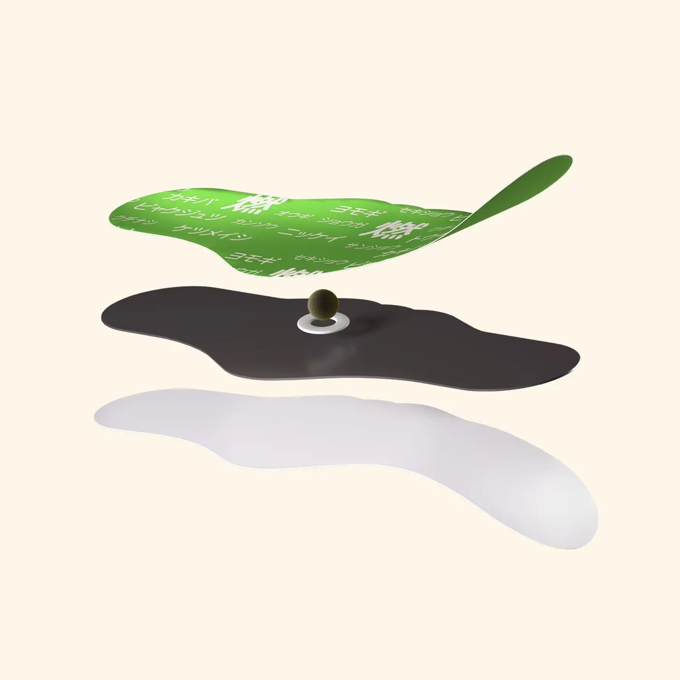 Hanpo Herbal patch Pad Balance Patch,Health Patch,Waist and abdomen brush,Five tablets per box