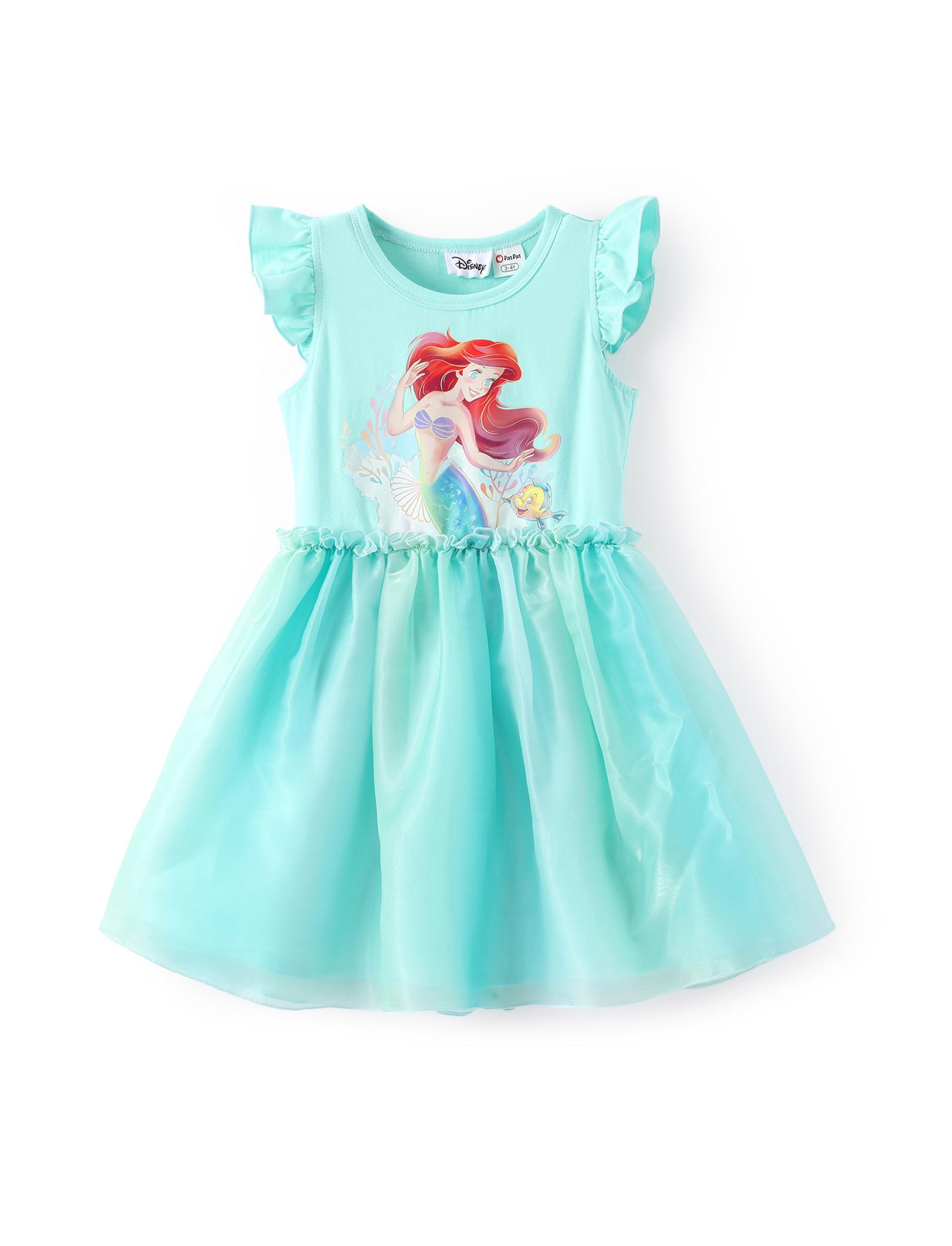 Disney Princess & Minnie Mouse Girls Dress Collection – 5 Unique Styles: Ariel, Snow White, Cinderella, Minnie Mouse Tulle & Sundress Sets for Toddler & Big Kids (2T-14Y) Disney Princess & Minnie Mouse Girls Dress Collection – 5 Unique Styles: Ariel, Snow White, Cinderella, Minnie Mouse Tulle & Sundress Sets for Toddler & Big Kids (2T-14Y)