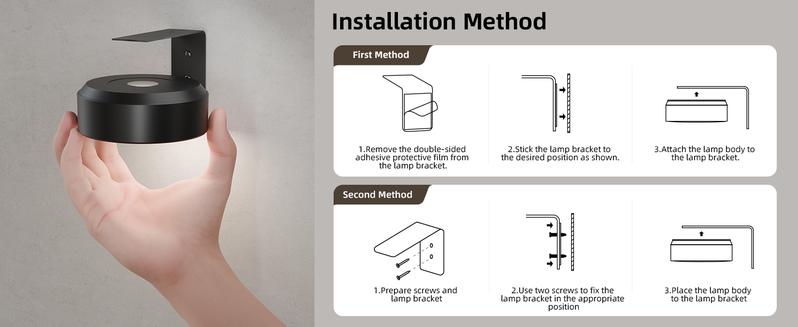 EZVALO Picture Lights for Wall,14 Color(3 Color Temps&12 RGB),2000mAh Rechargeable Battery Magnetic Poster Lights with 2 Color Temps&12 RGB,Remote Dimmable Timer Painting Light,Wall Decor Light for Art Display,Frame