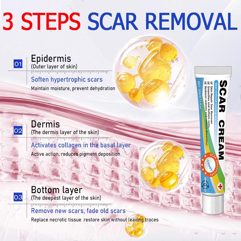 Scar Removal Cream & Gel for Effective Scarring Reduction - Fades Surgical & Acne Scars, Promotes Cell Regeneration, Lightweight Texture, Suitable for All Skin Types Scar Removal Cream & Gel for Effective Scarring Reduction - Fades Surgical & Acne Scars, Promotes Cell Regeneration, Lightweight Texture, Suitable for All Skin Types