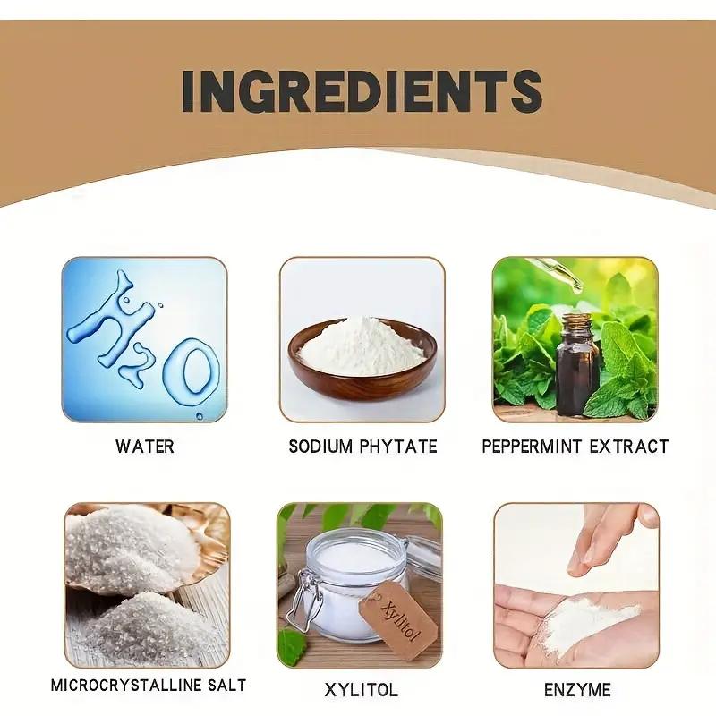 Professional Teeth Whitening Toothpaste - QINGLIN Mint Fresh Breath Toothpaste for Stain Removal, Enamel Protection, Daily Oral Hygiene, Whitening Paste with Natural Mint Professional Teeth Whitening Toothpaste - QINGLIN Mint Fresh Breath Toothpaste for Stain Removal, Enamel Protection, Daily Oral Hygiene, Whitening Paste with Natural Mint