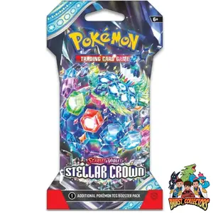 Stellar Crown Sleeved Booster Pack.