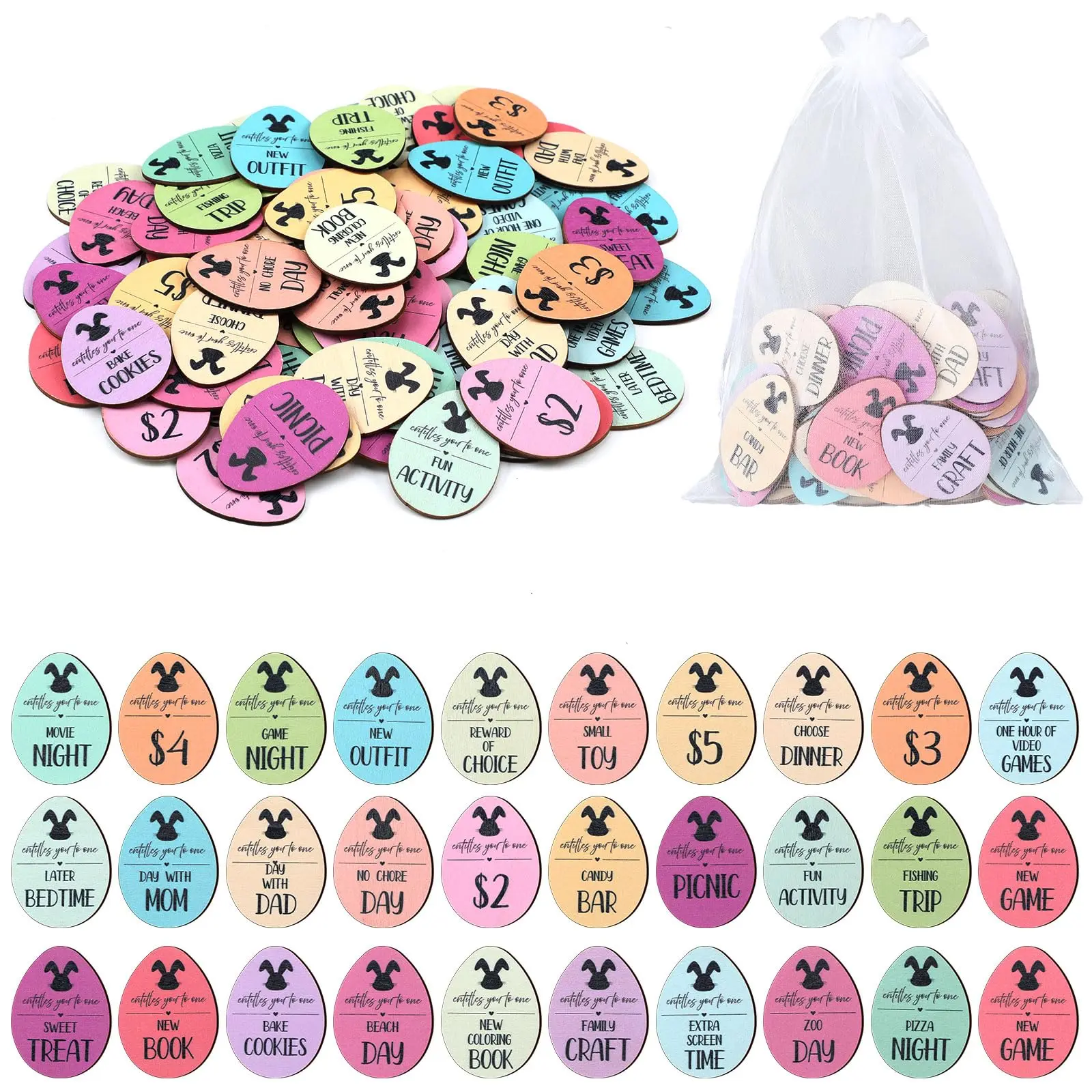 120 Pcs with 1 Bag Set