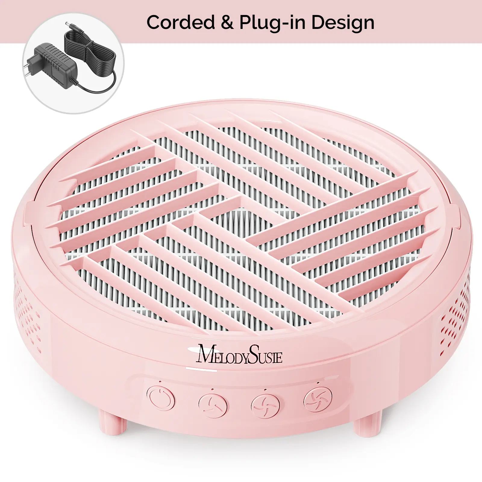 MelodySusie HPro, SProR Nail Dust Collector with Reusable Filter, Powerful Vacuum Fan Vent Dust Collector Extractor Electric Dust Suction Machine #Summervibes