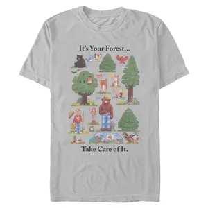 Men's Smokey Bear Take Care of the Forest T-Shirt